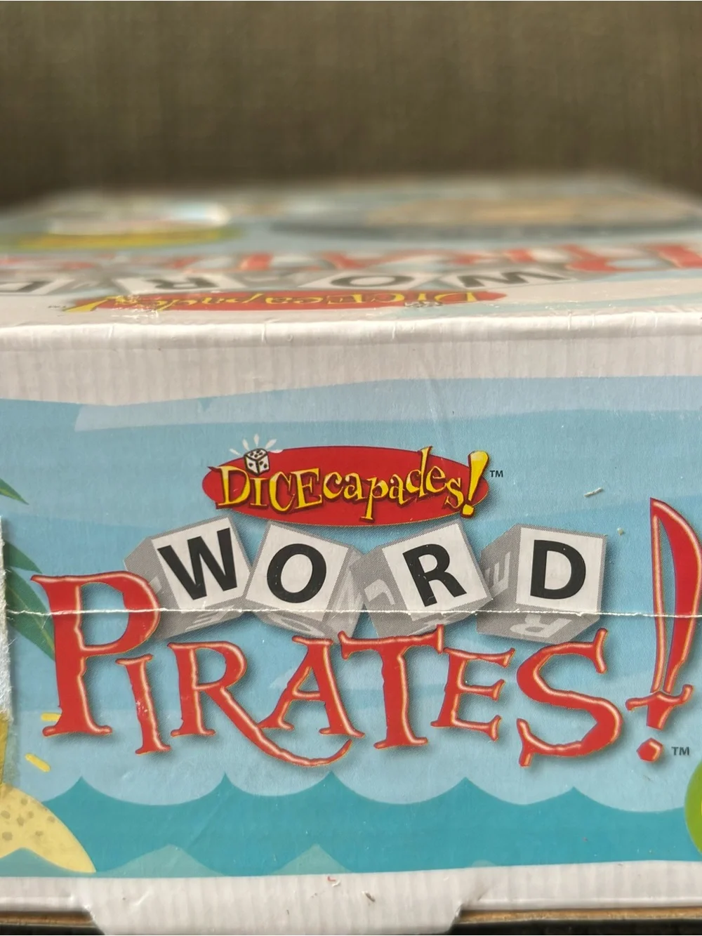 Dicecapades! Word Pirates! Board game NWT
